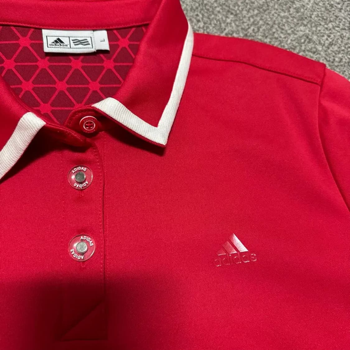 L 아디다스 긴팔 카라티 여성 상품이미지2