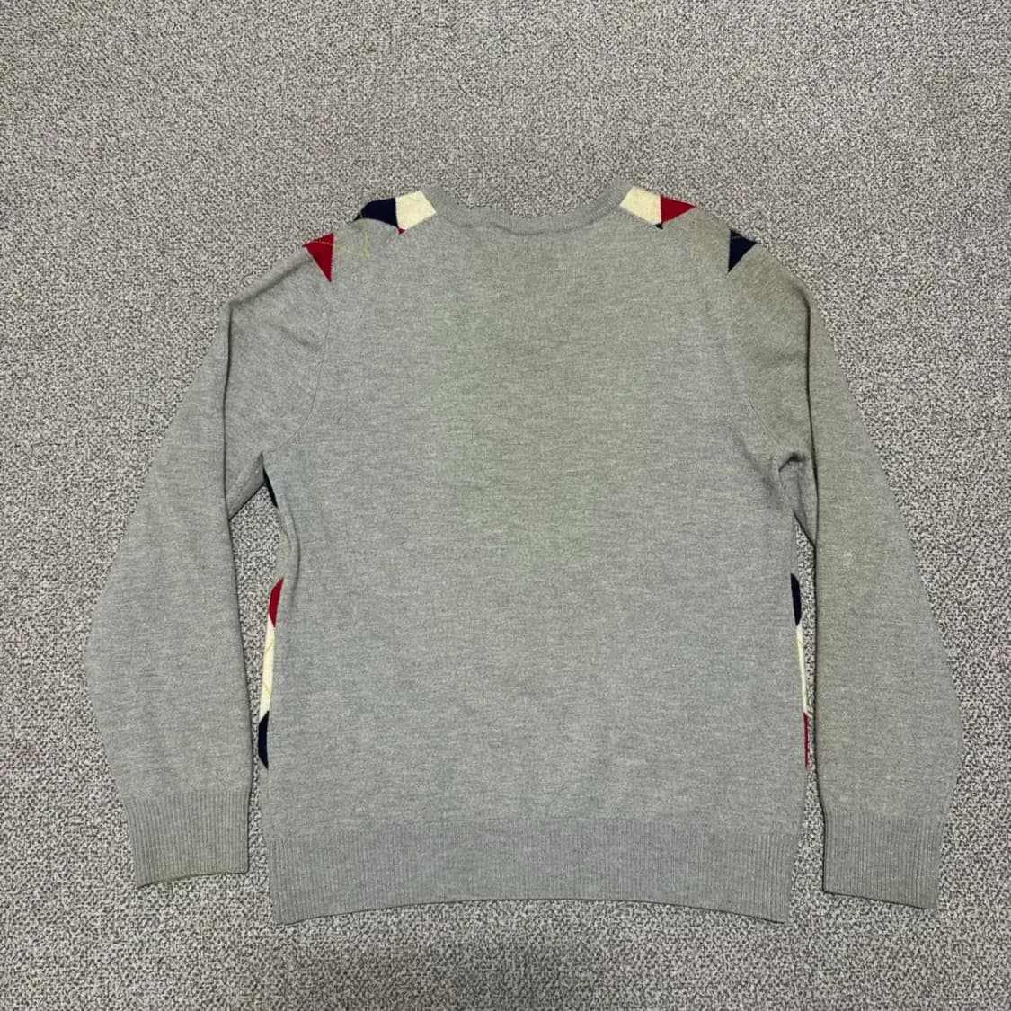 100 헤지스 아가일 울 니트 상품이미지5