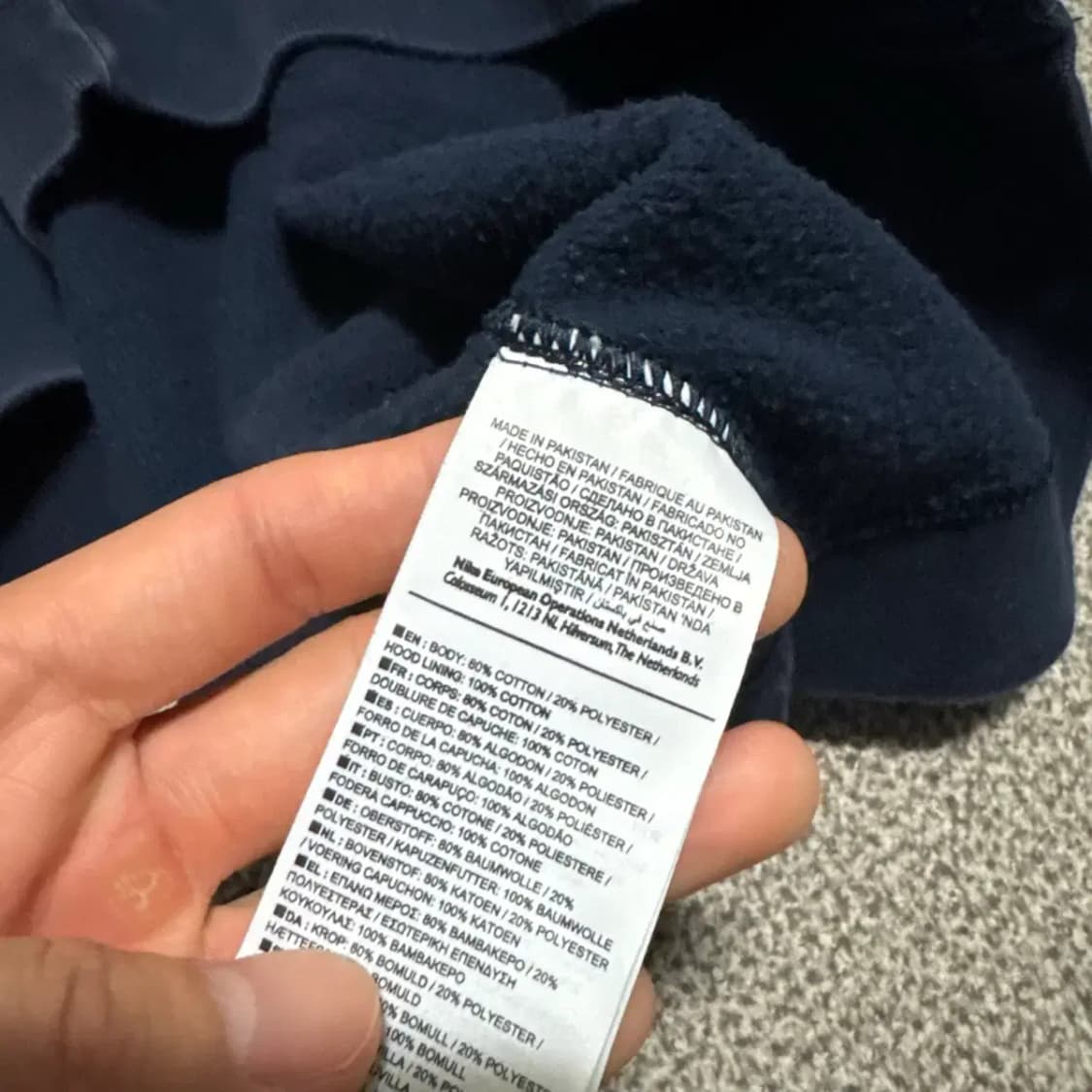 M 나이키 스우시 후드집업 상품이미지4