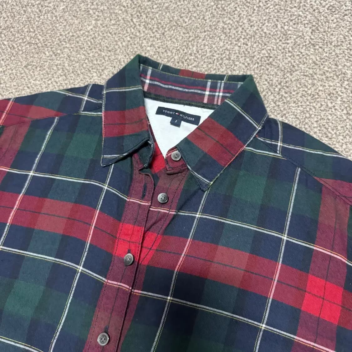 2 타미힐피거 체크 셔츠 상품이미지3