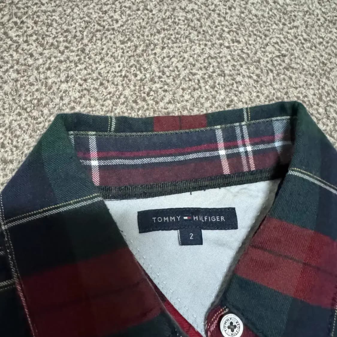 2 타미힐피거 체크 셔츠 상품이미지4
