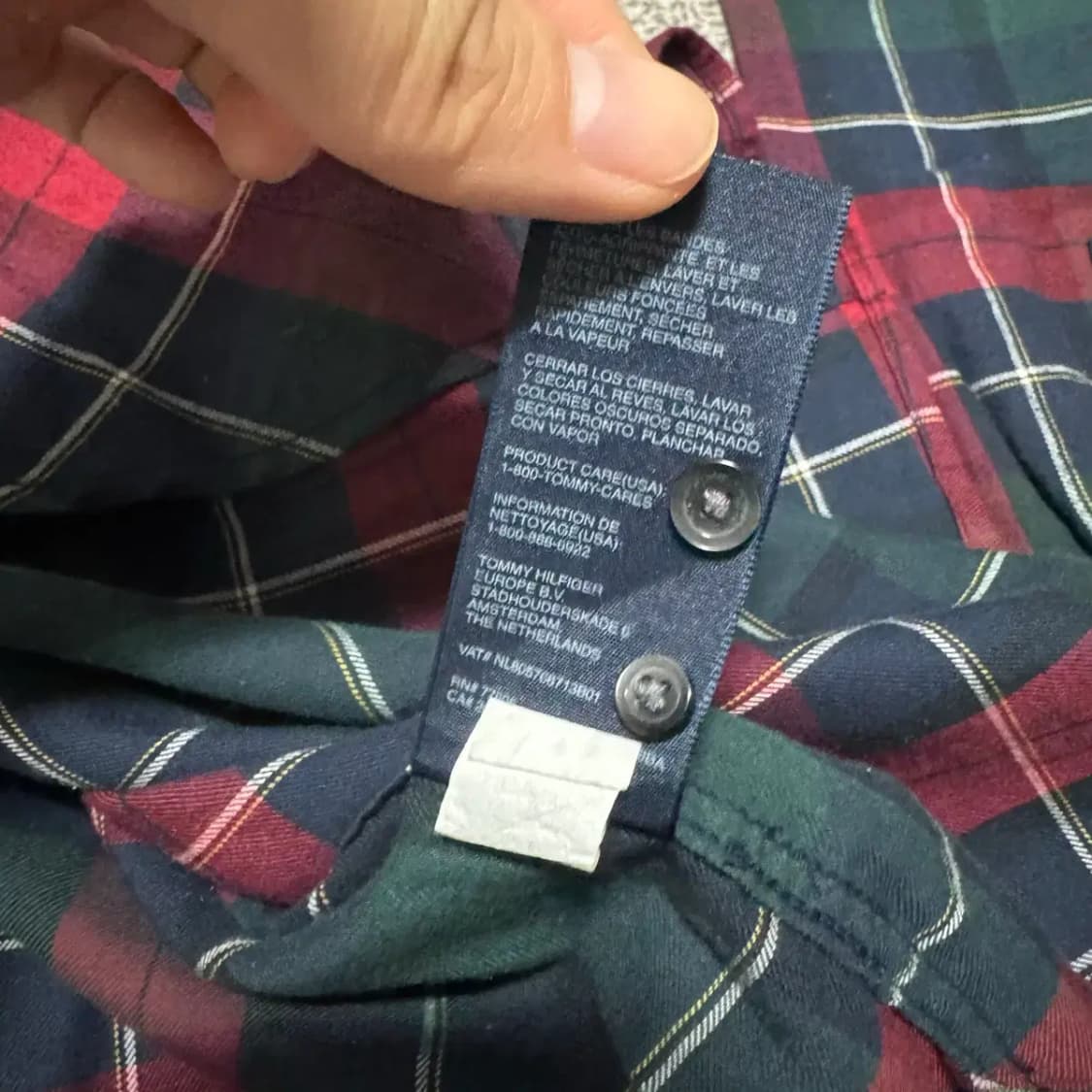 2 타미힐피거 체크 셔츠 상품이미지5
