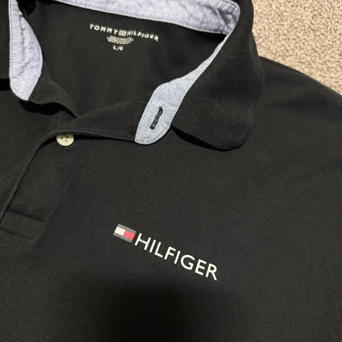 L 타미힐피거 반팔 카라티 상품이미지2