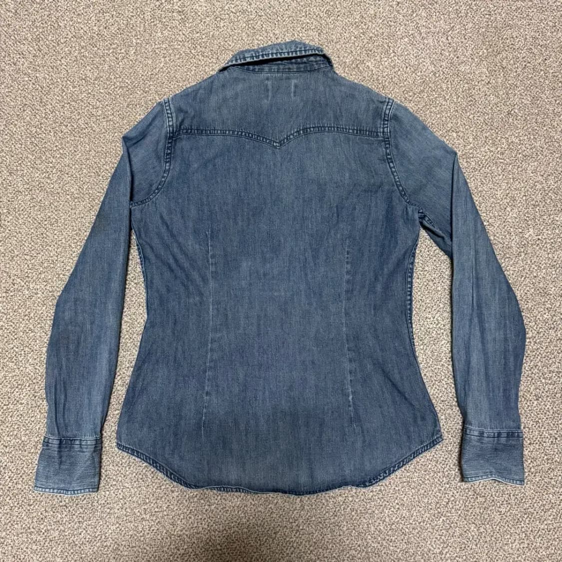 S 리바이스 데님 셔츠 여성 상품이미지7