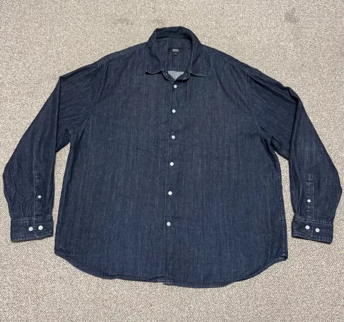 2xl 무신사스탠다드 데님 셔츠 상품이미지1