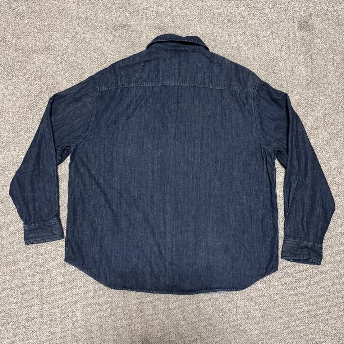 2xl 무신사스탠다드 데님 셔츠 상품이미지5