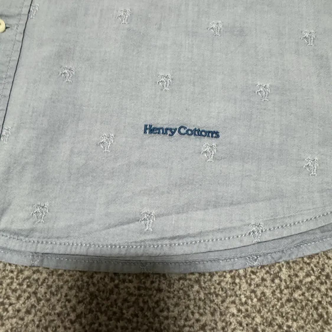 105 헨리코튼 반팔 셔츠 상품이미지2