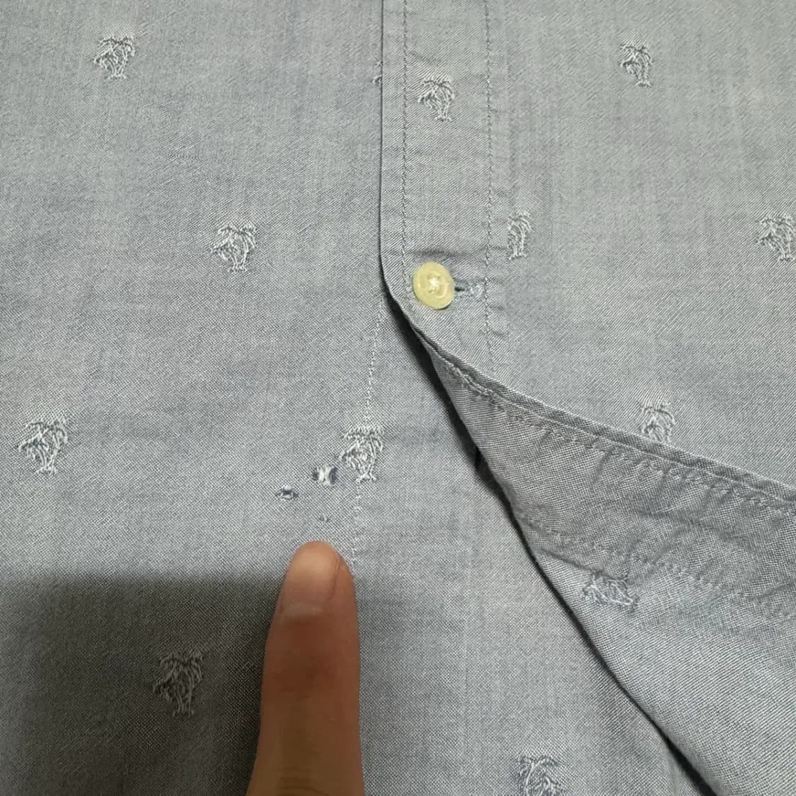 105 헨리코튼 반팔 셔츠 상품이미지3