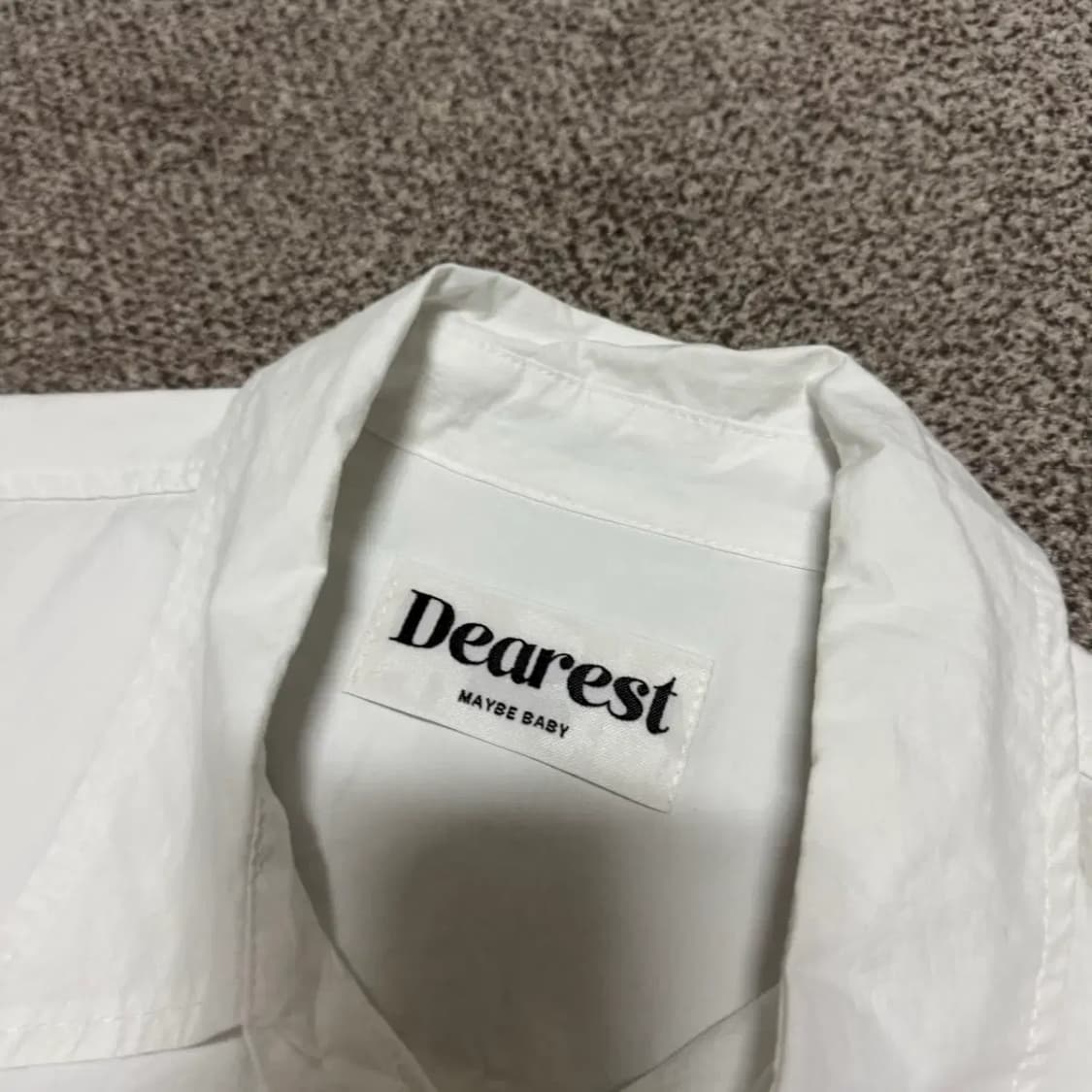 디어리스트 화이트 반팔 셔츠 여성 상품이미지3