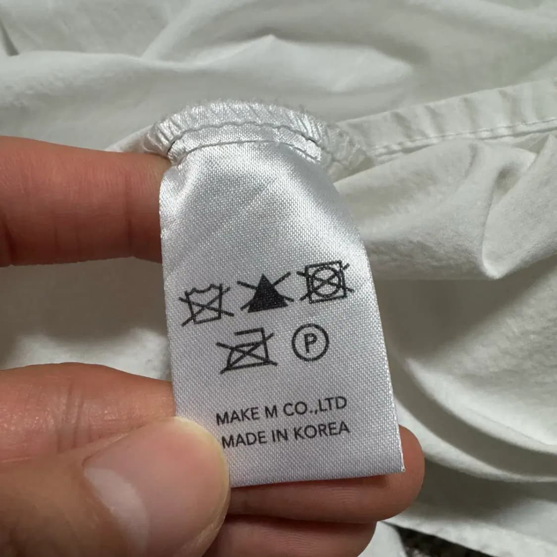 디어리스트 화이트 반팔 셔츠 여성 상품이미지5