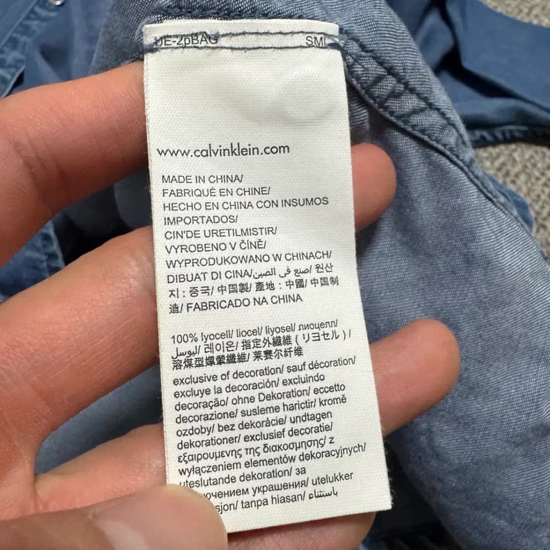 S 캘빈클라인 셔츠 여성 상품이미지4