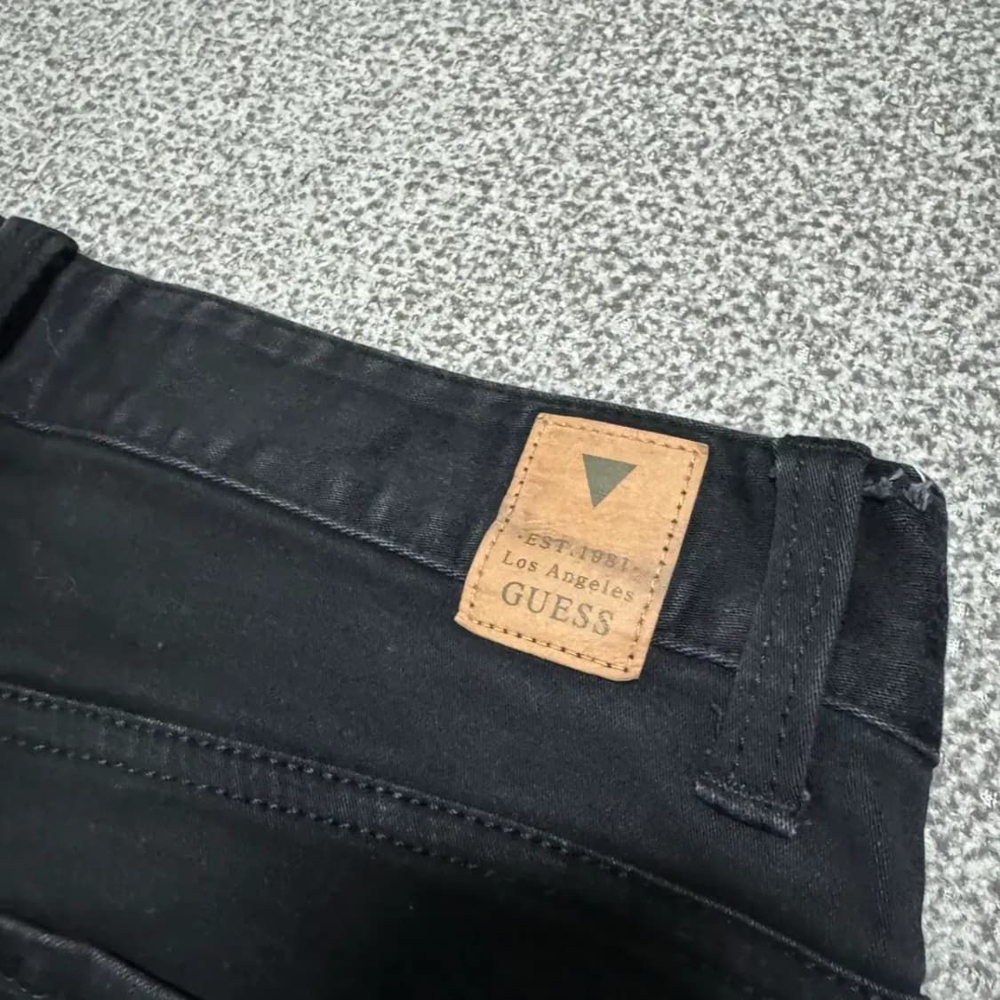 31 게스 흑청바지 상품이미지4