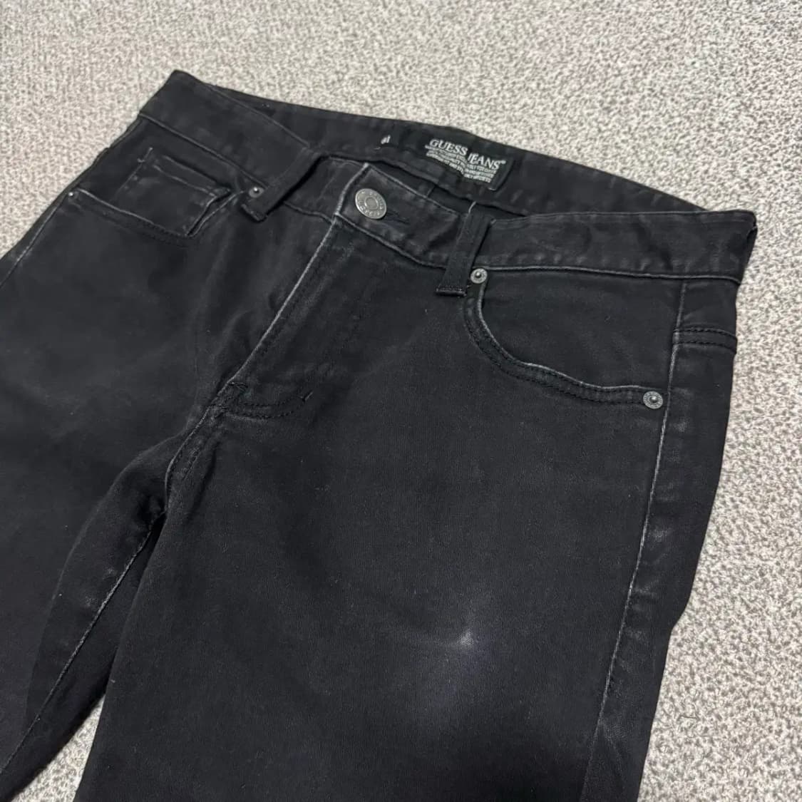 31 게스 흑청바지 상품이미지6
