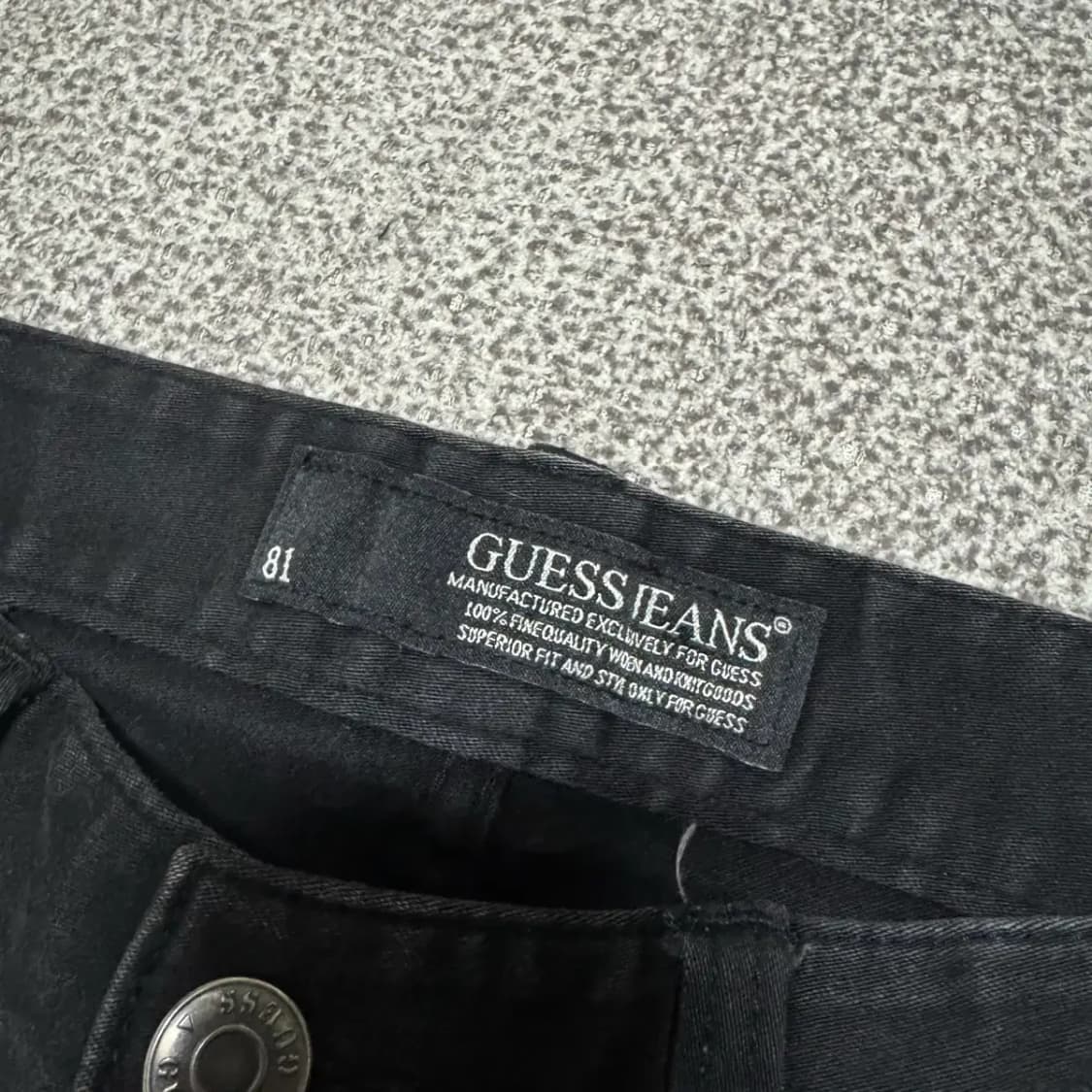31 게스 흑청바지 상품이미지7