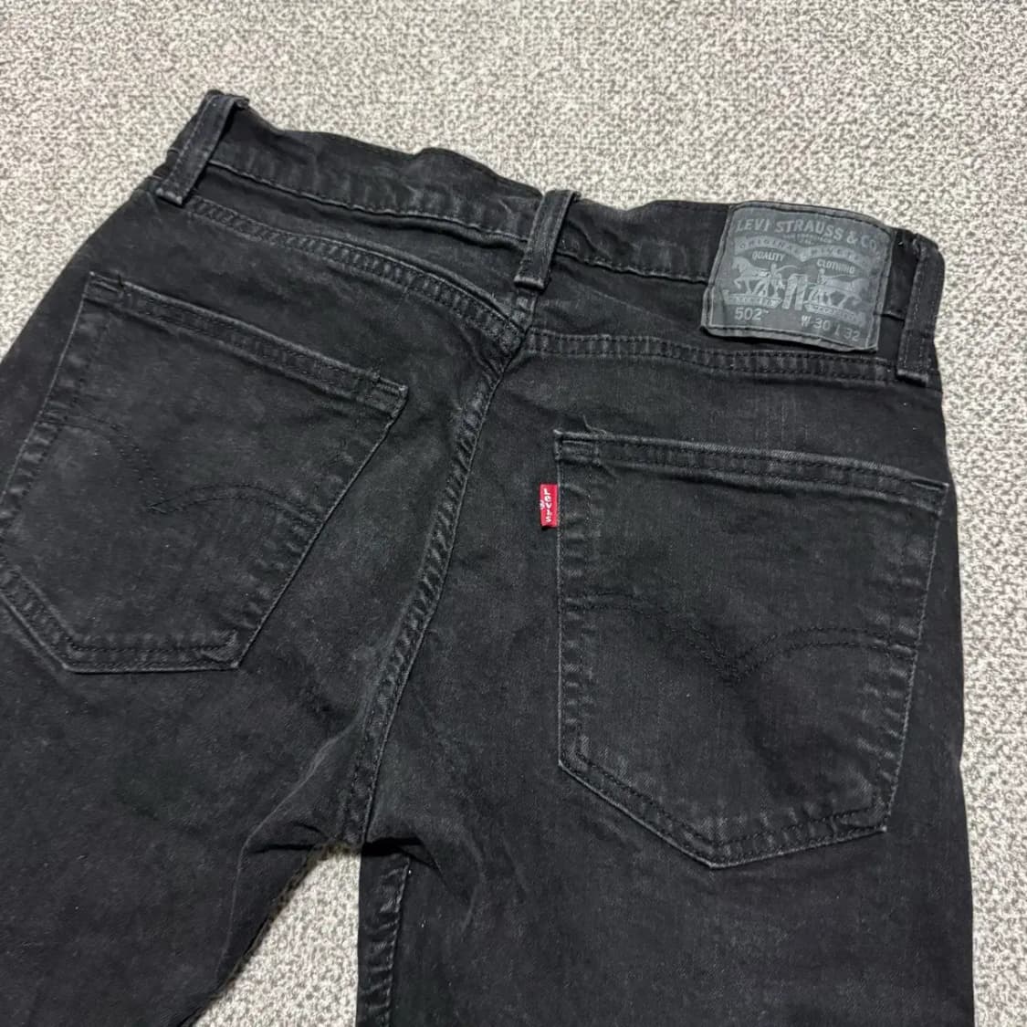 30 리바이스 502 흑청바지 상품이미지2