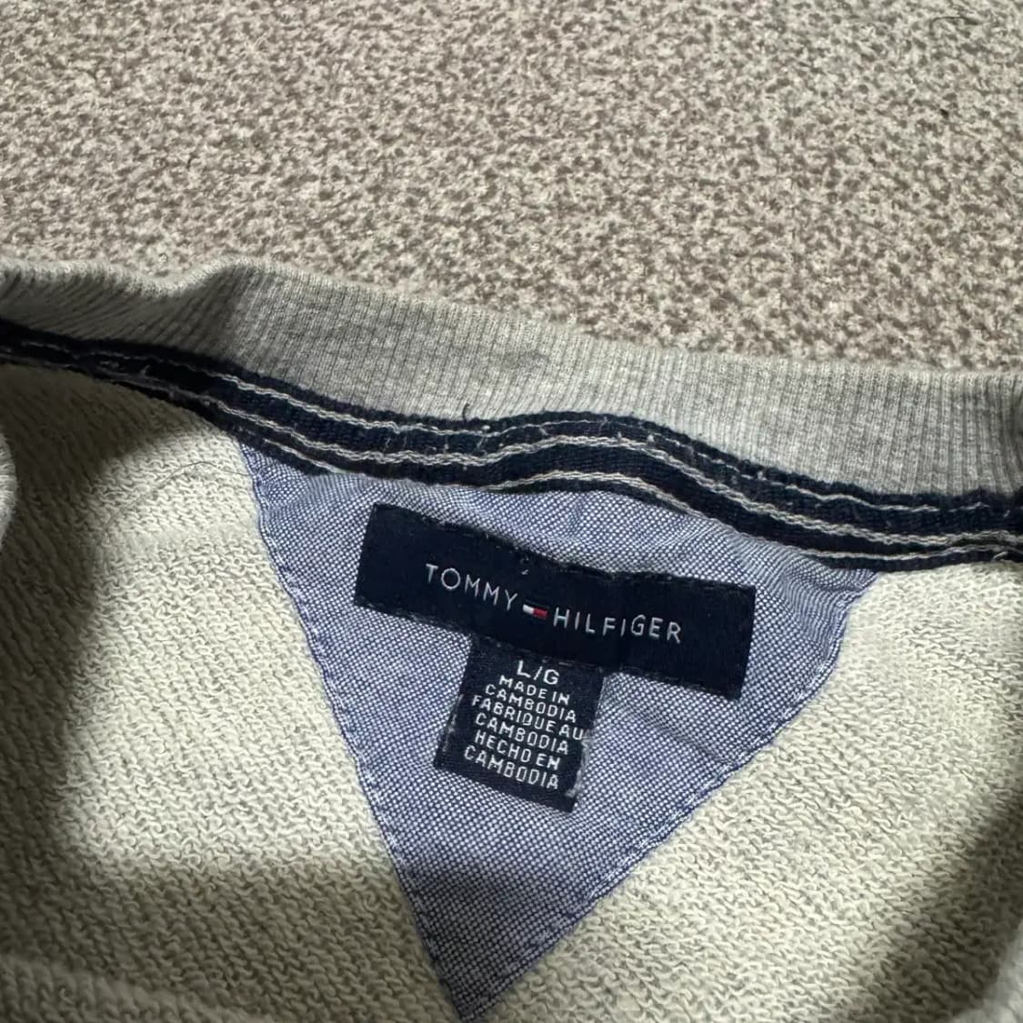 L 타미힐피거 맨투맨 상품이미지3