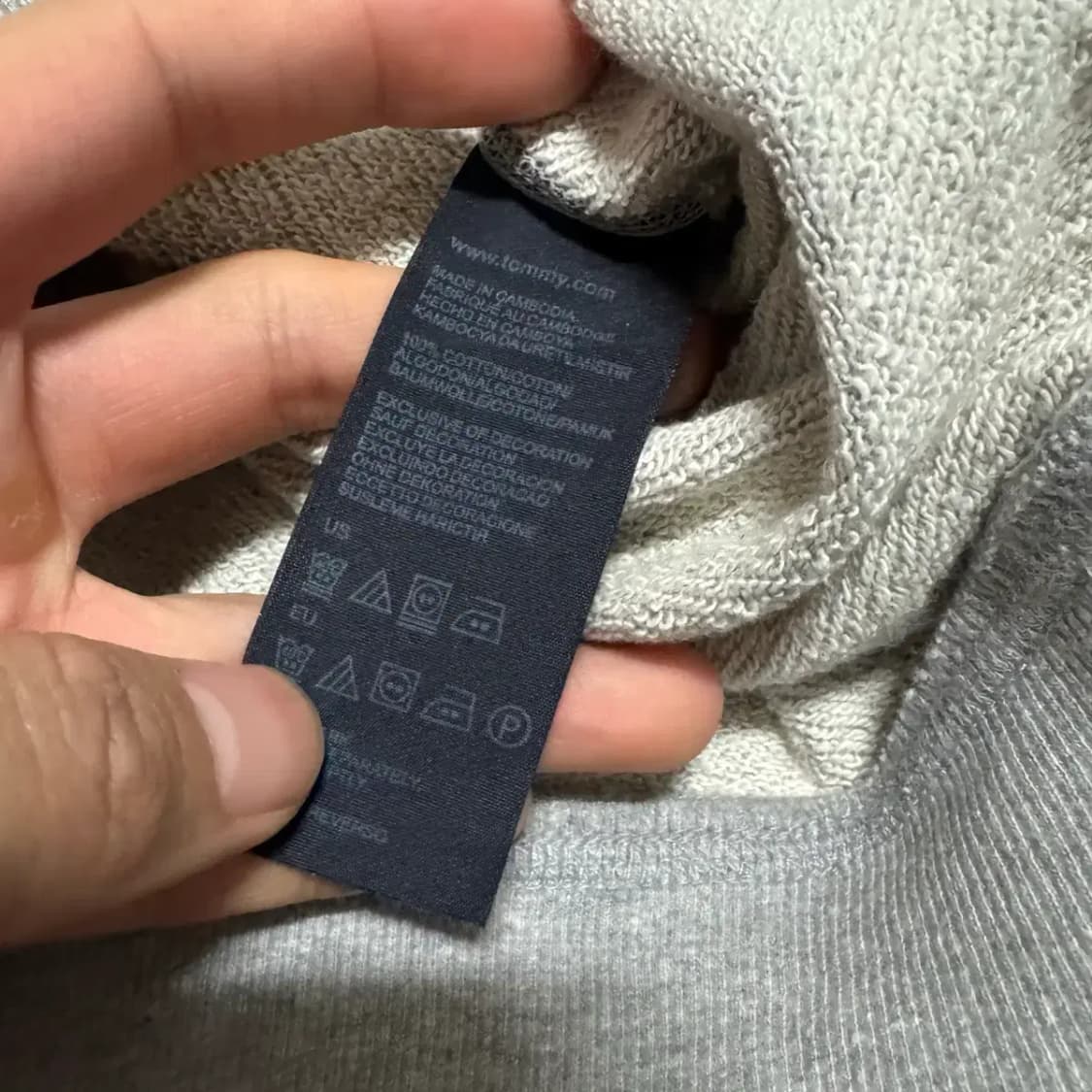 L 타미힐피거 맨투맨 상품이미지4