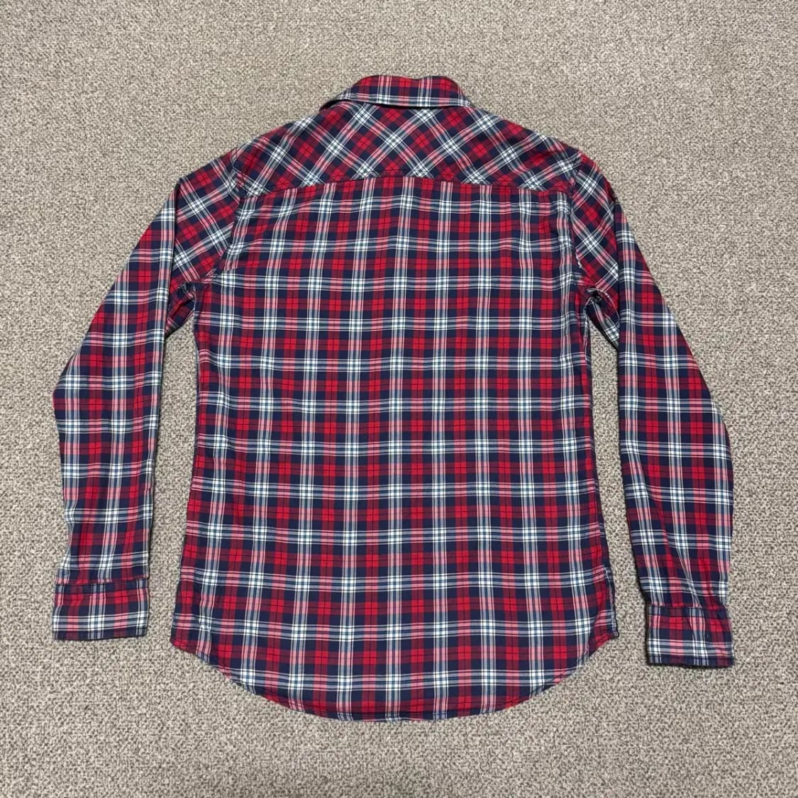 95 헤지스 체크 셔츠 슬림핏 상품이미지6