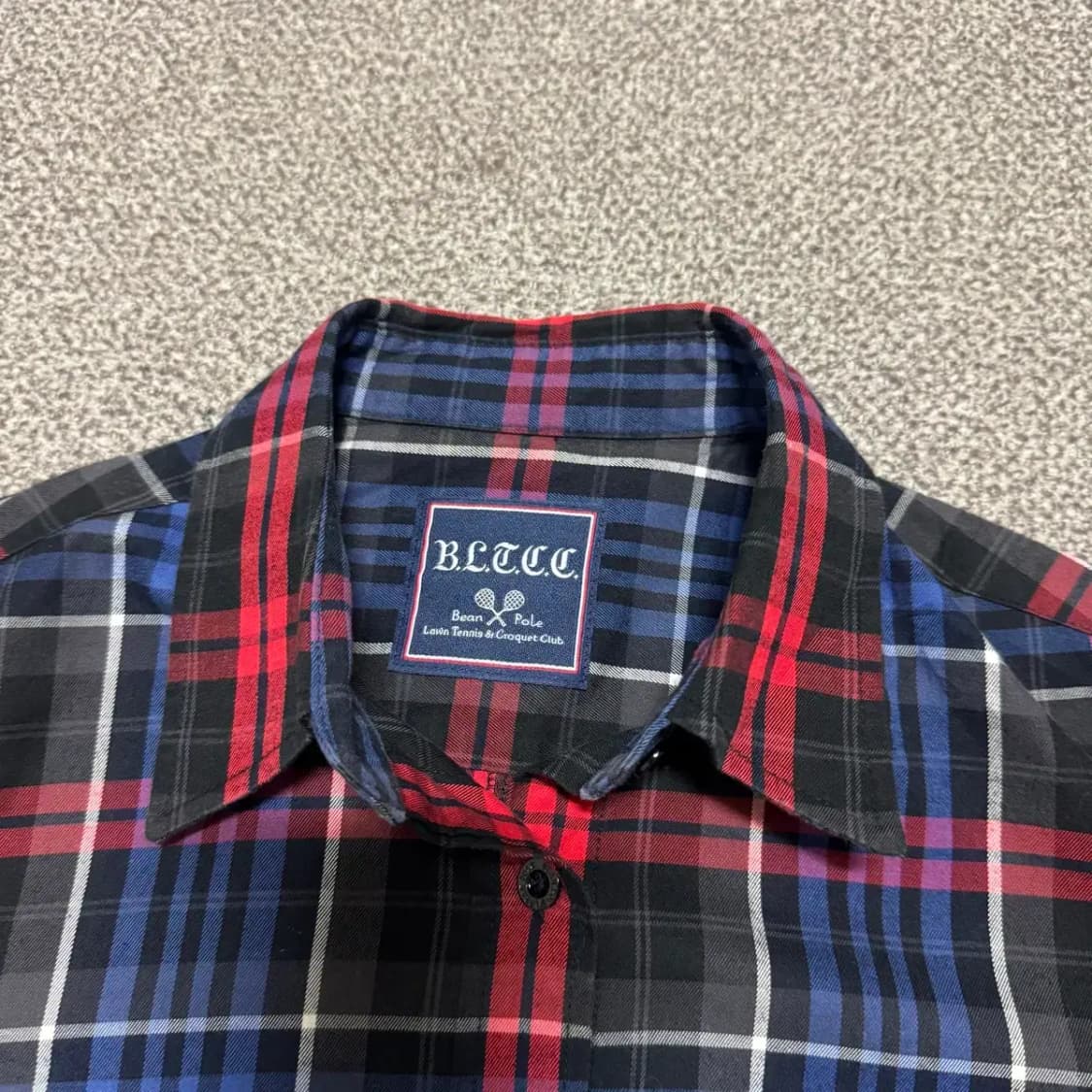 90 빈폴 체크 셔츠 상품이미지3