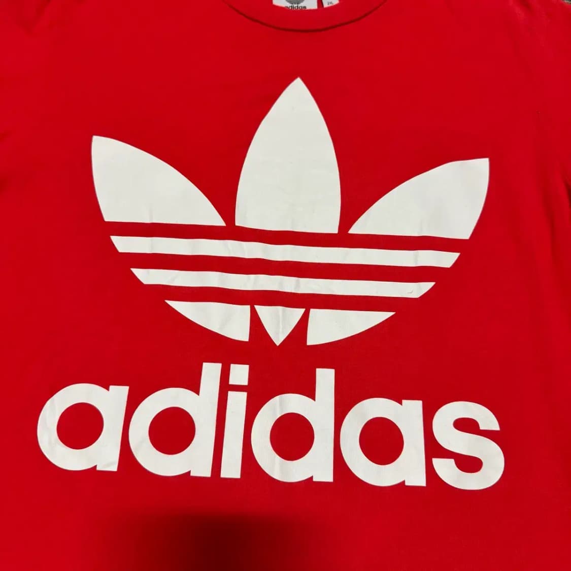 2xl 아디다스 빅로고 반팔 상품이미지2