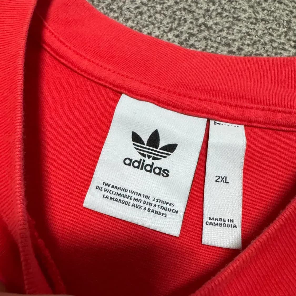 2xl 아디다스 빅로고 반팔 상품이미지4