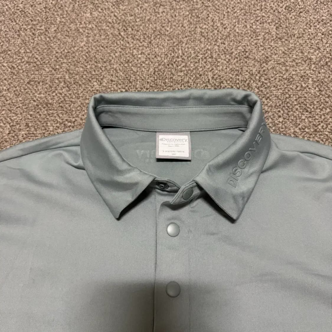 100 디스커버리 긴팔 카라티 상품이미지3