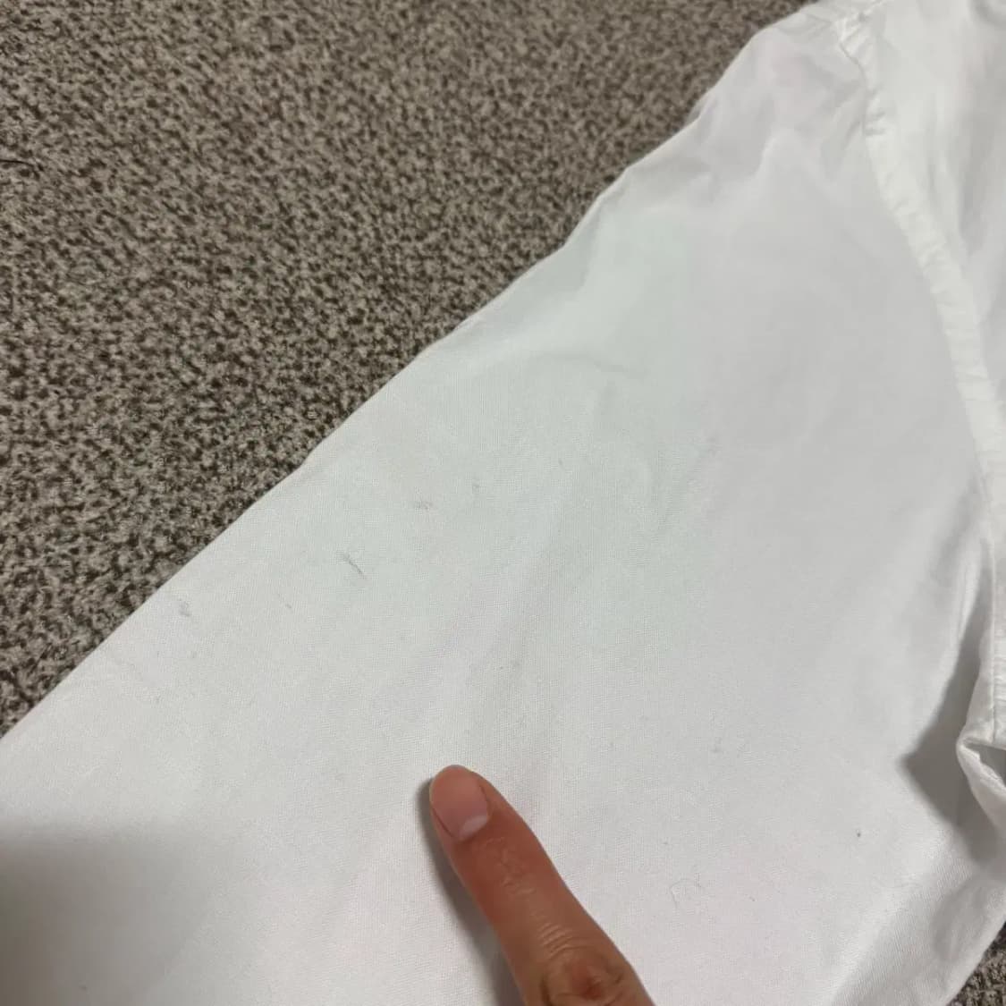 L 자라 화이트 셔츠 레귤러핏 상품이미지5