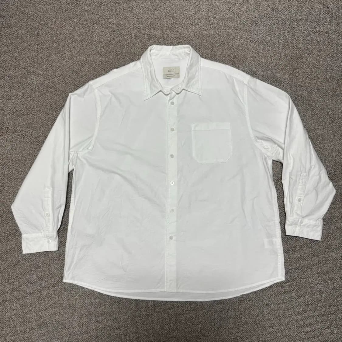 L 라퍼지스토어 화이트 셔츠 상품이미지1