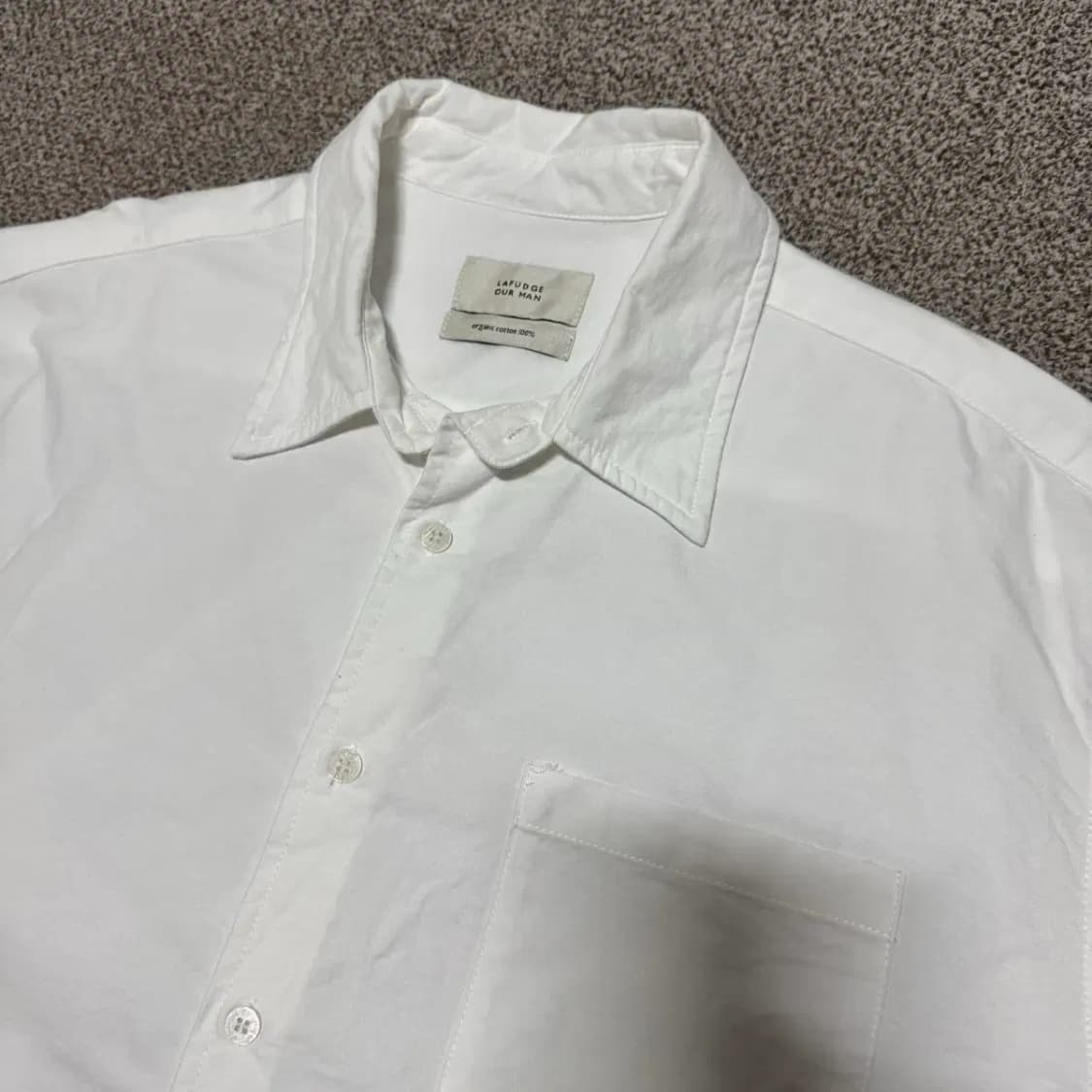L 라퍼지스토어 화이트 셔츠 상품이미지2