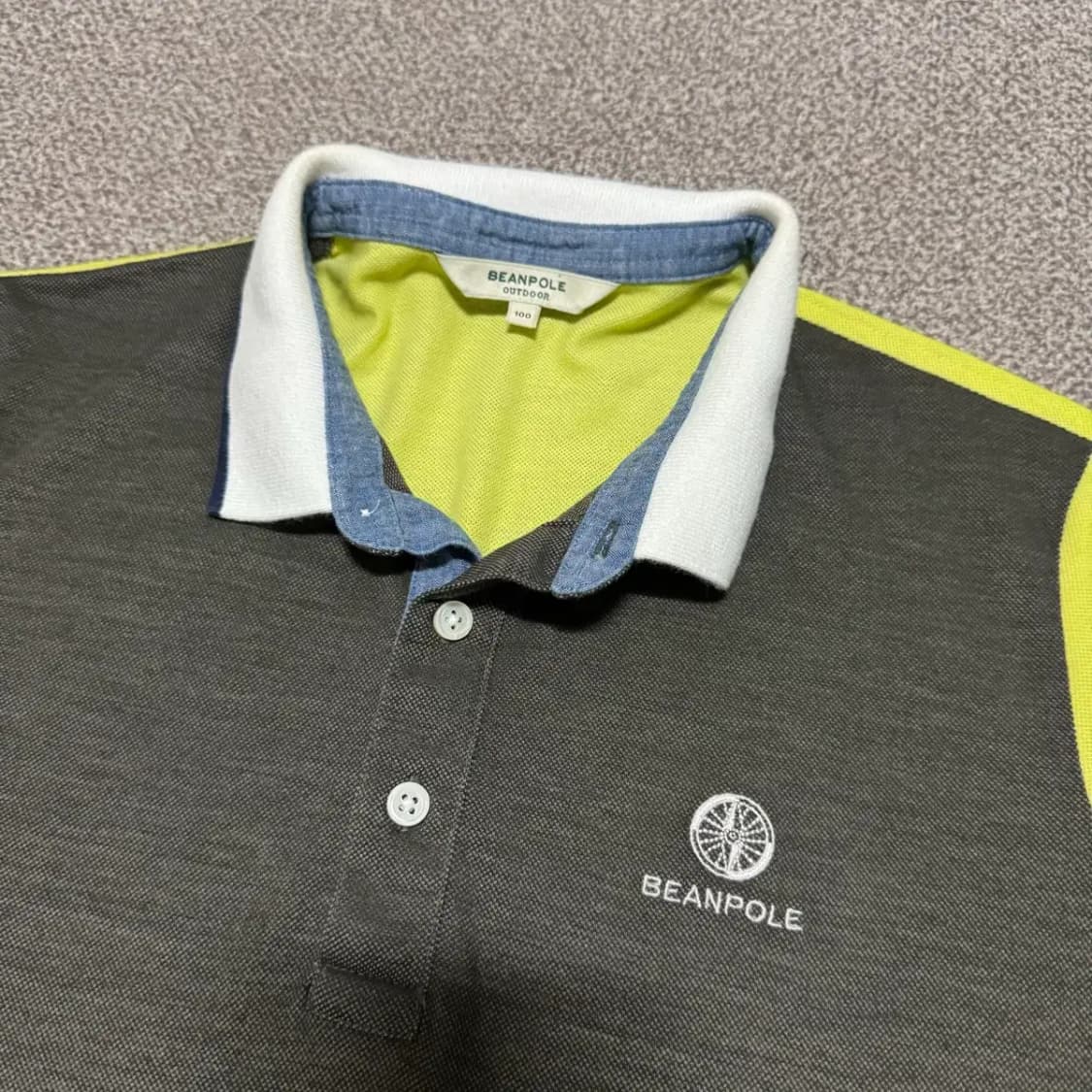 100 빈폴 아웃도어 반팔 카라티 상품이미지2