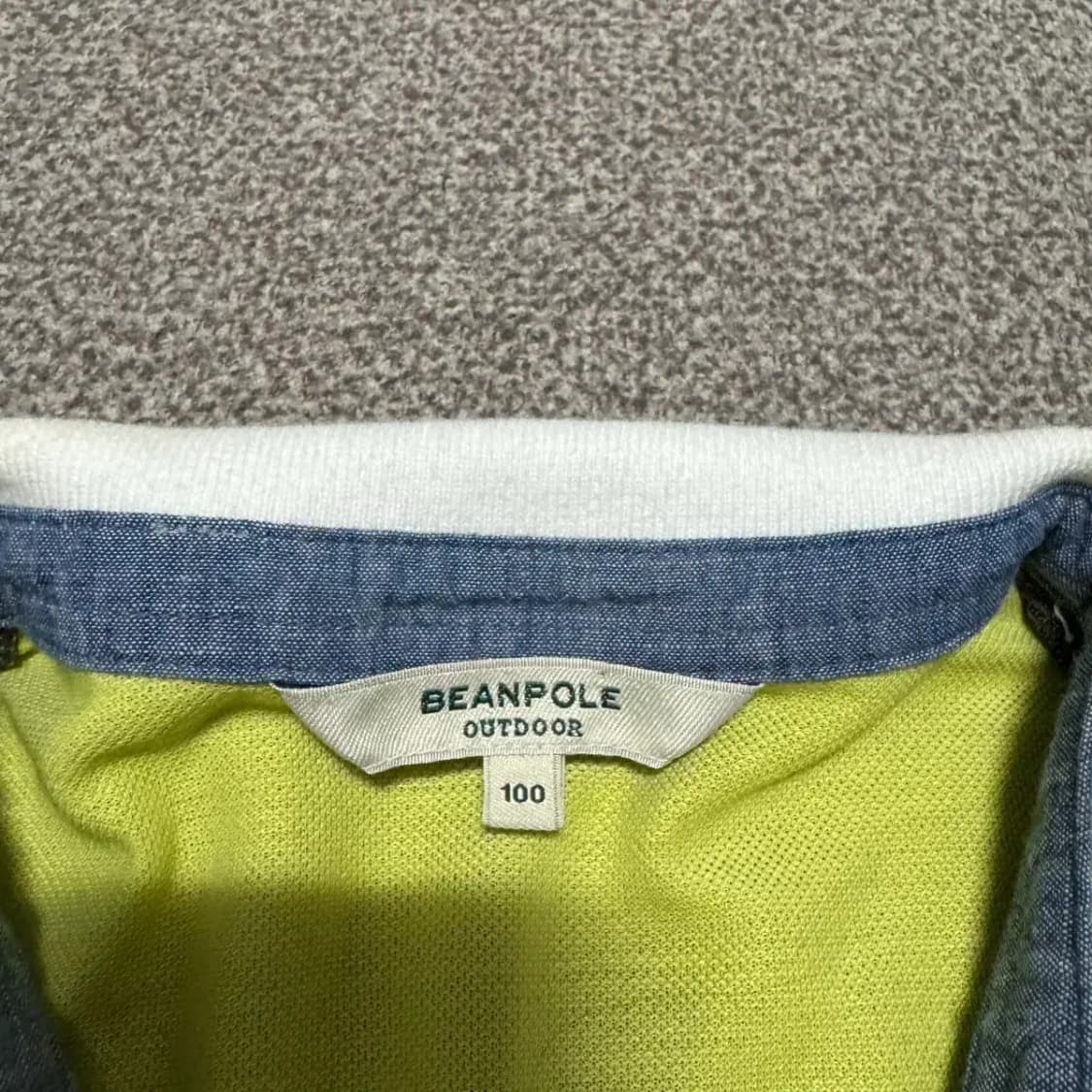 100 빈폴 아웃도어 반팔 카라티 상품이미지3