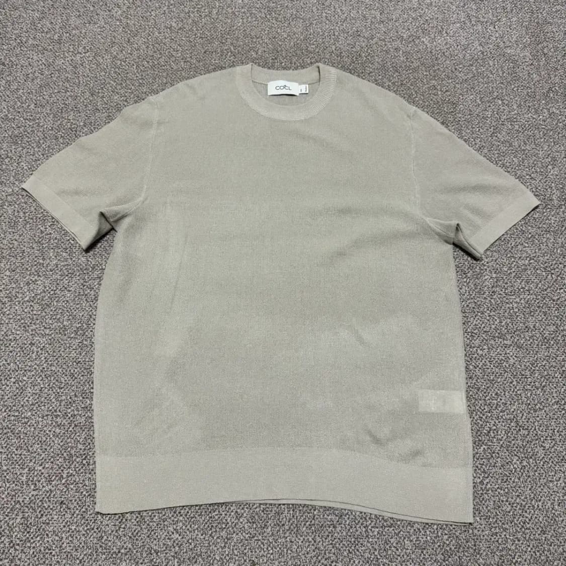 M 커스텀어클락 반팔 니트 상품이미지1