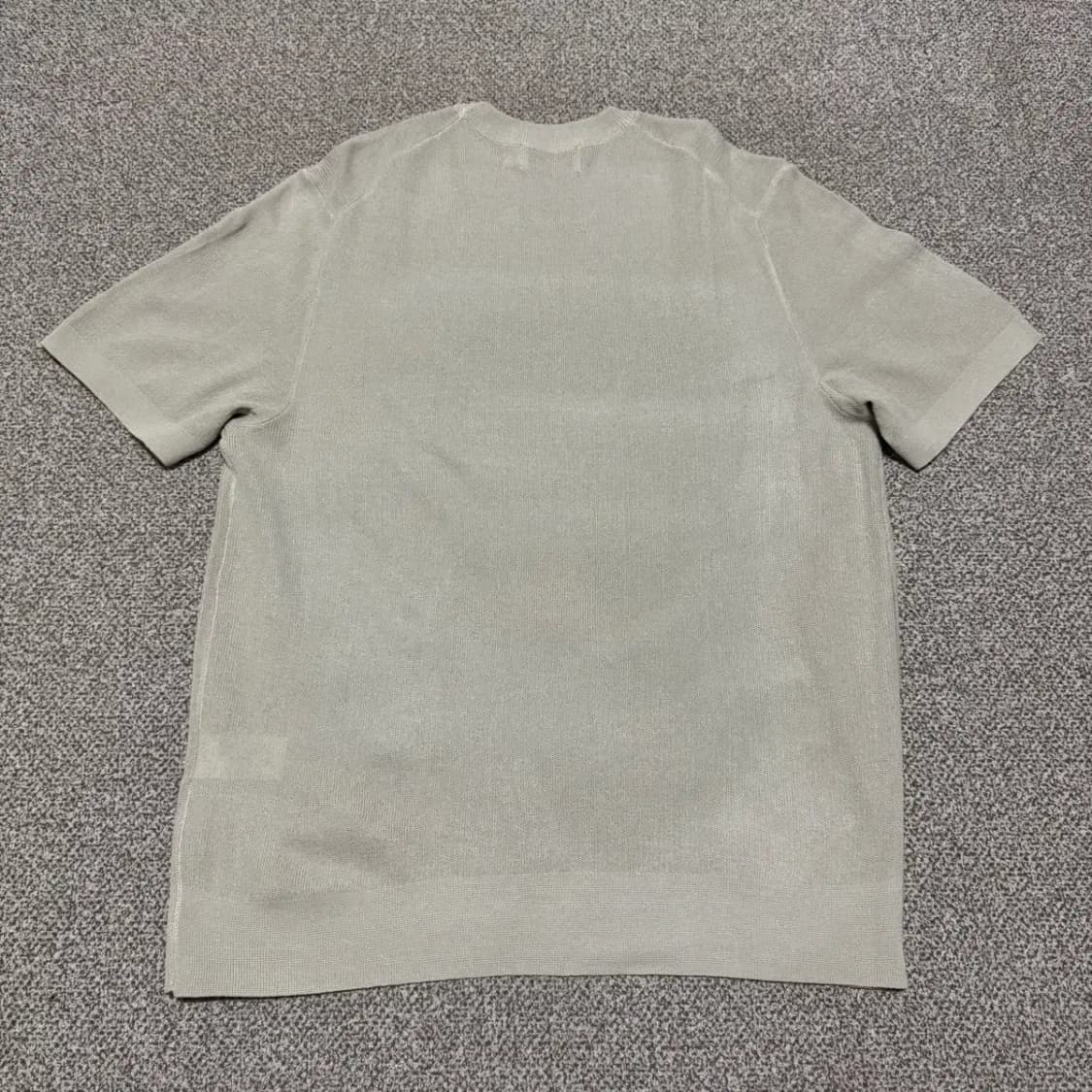 M 커스텀어클락 반팔 니트 상품이미지4