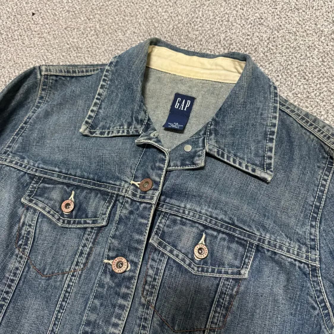 Xs GAP 갭 데님 자켓 여성 상품이미지2