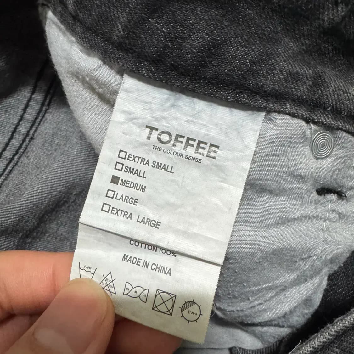 M 토피 흑청바지 상품이미지4