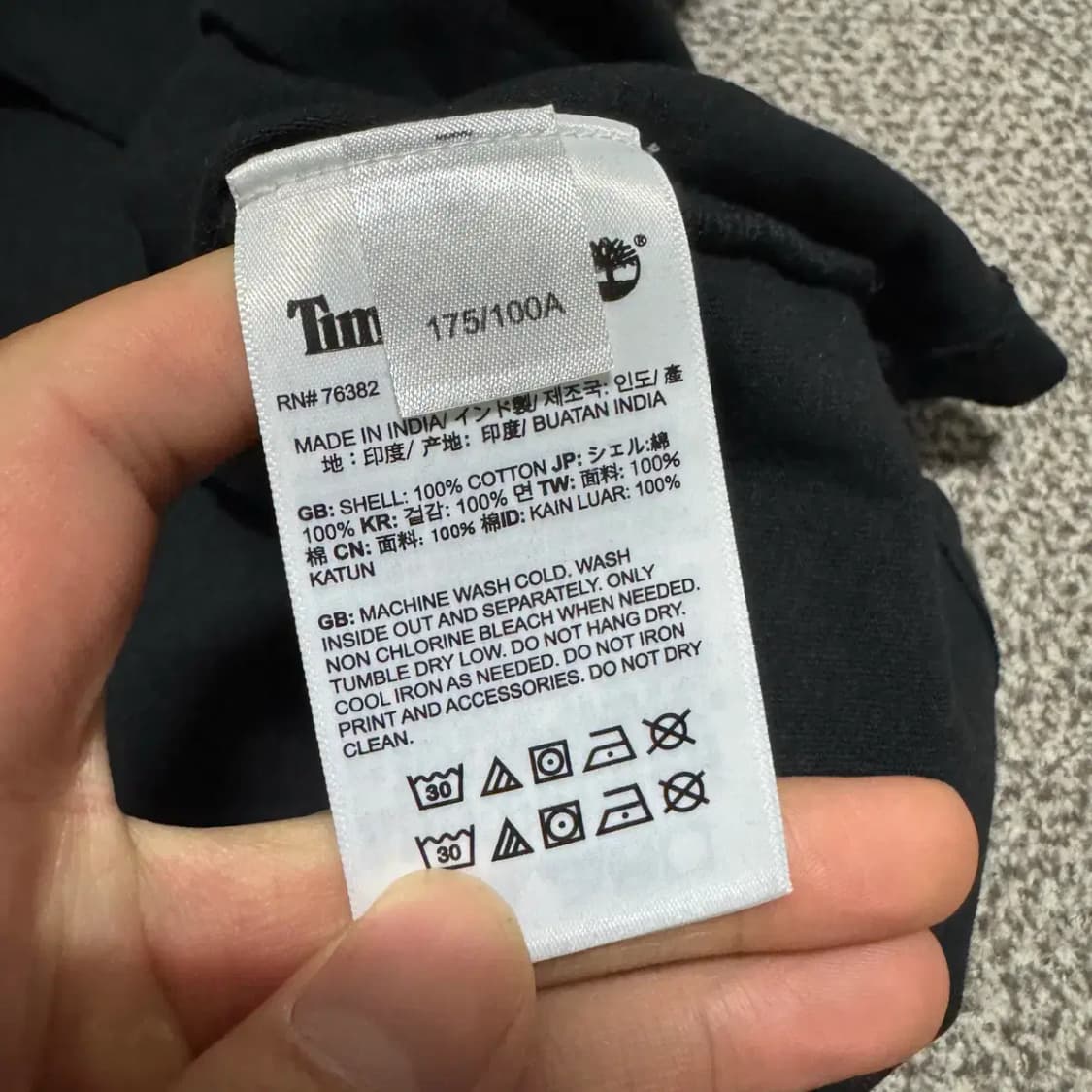 M 팀버랜드 반팔 상품이미지4