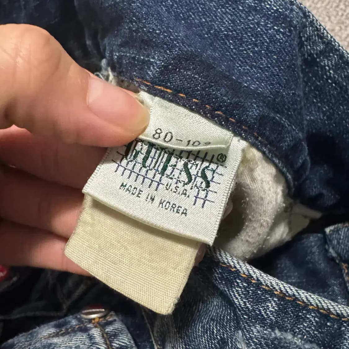 32 게스 청바지 데님 팬츠 상품이미지8