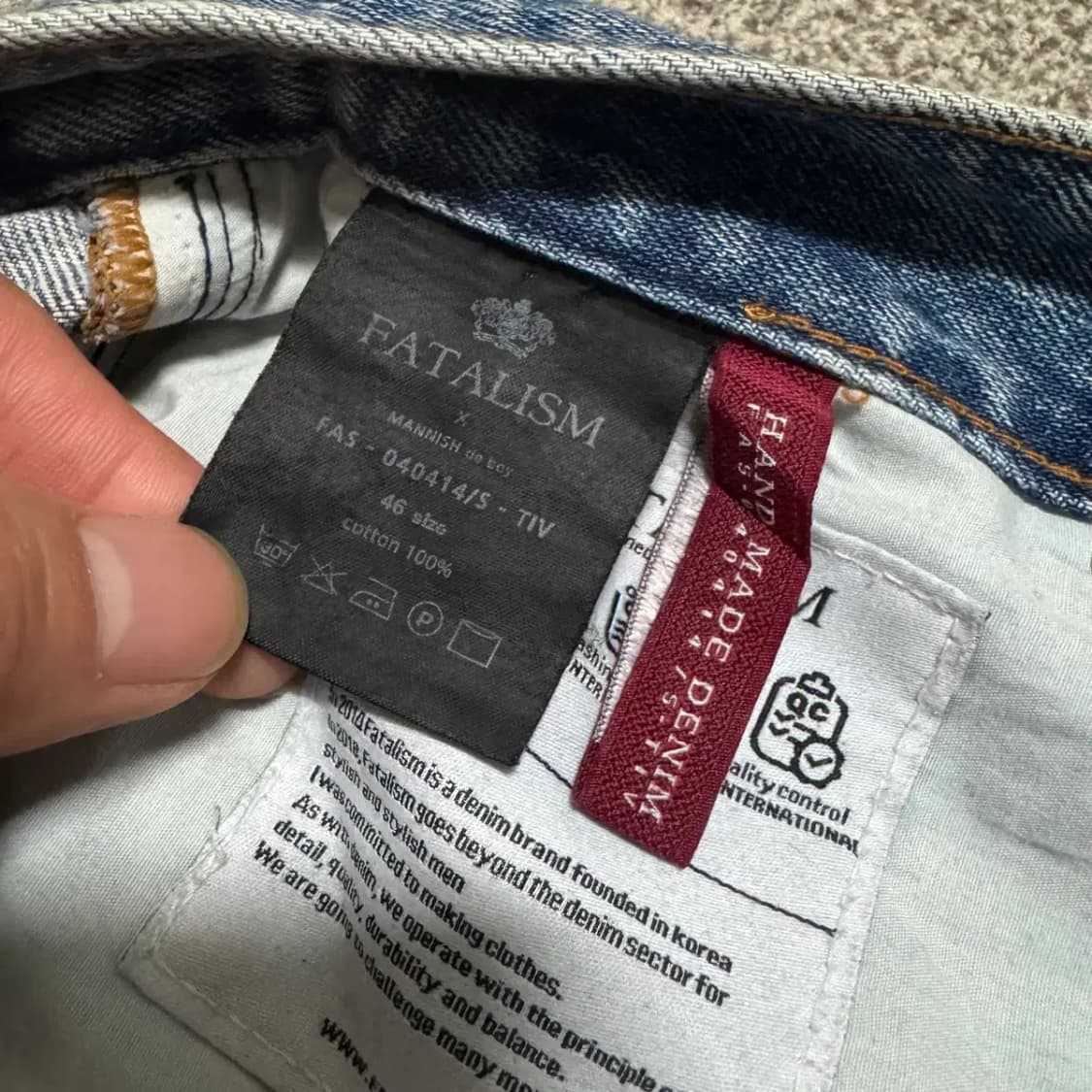 30 페이탈리즘 청바지 상품이미지4