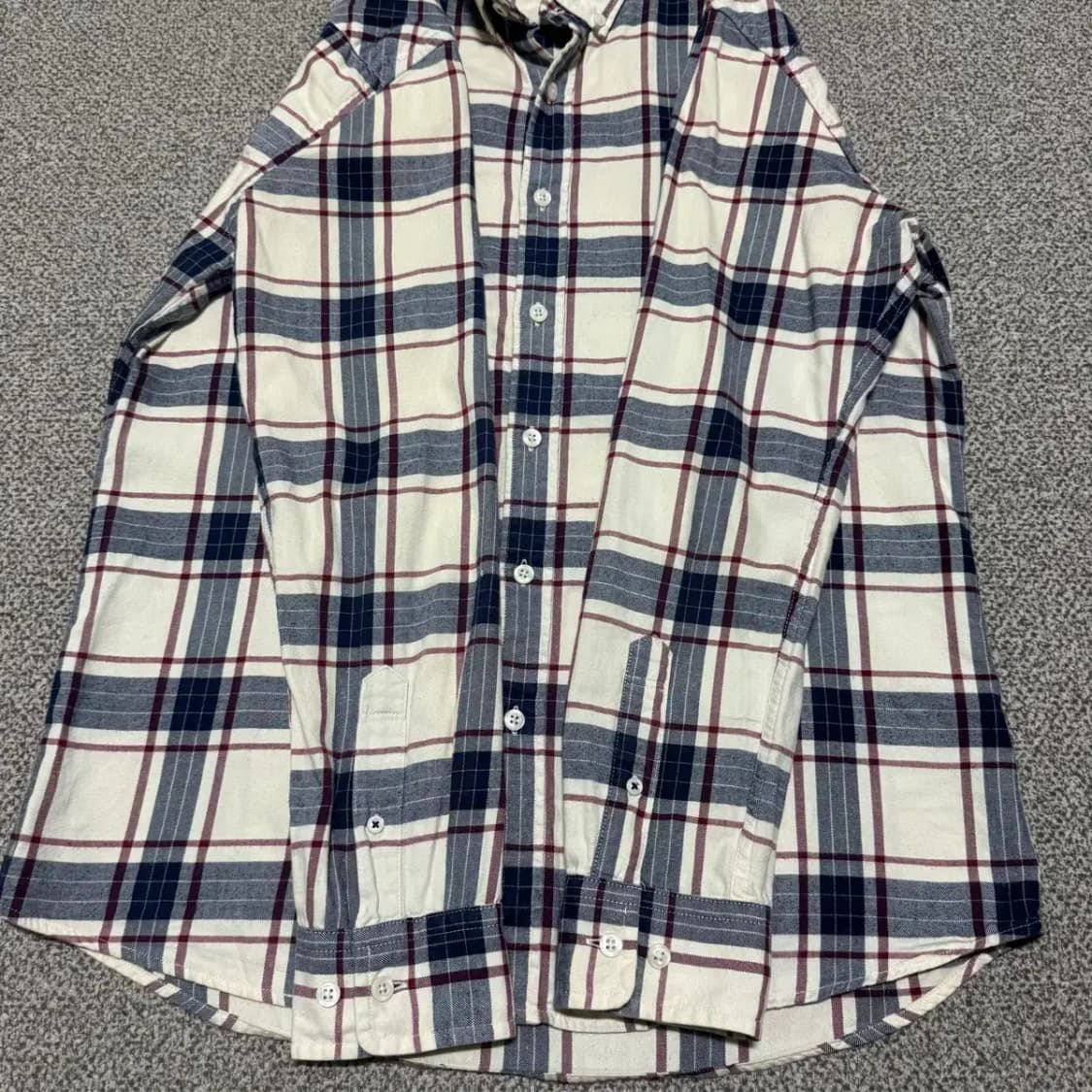 100 헤지스 체크 셔츠 상품이미지5