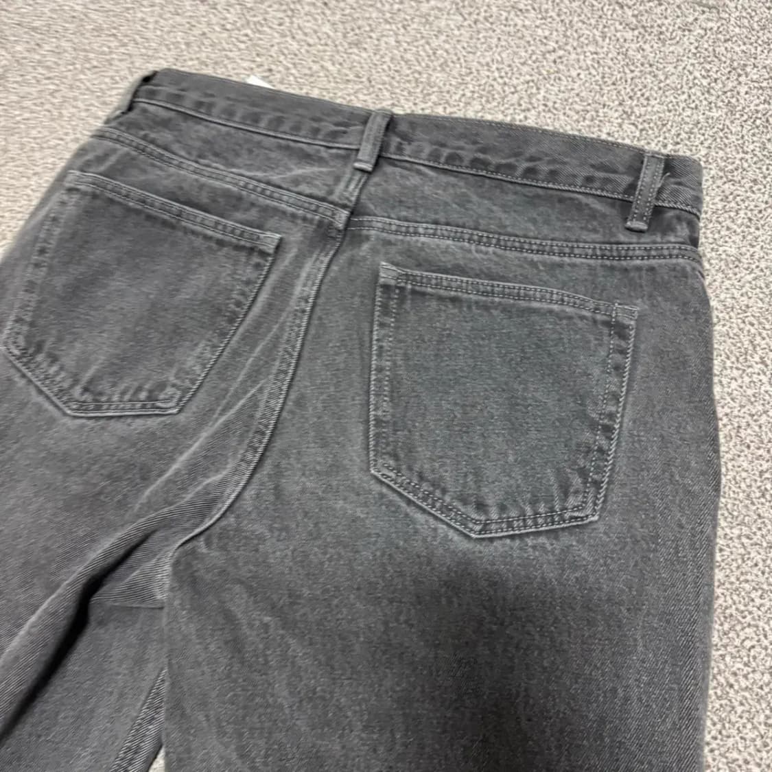 33 무신사스탠다드 흑청바지 상품이미지6