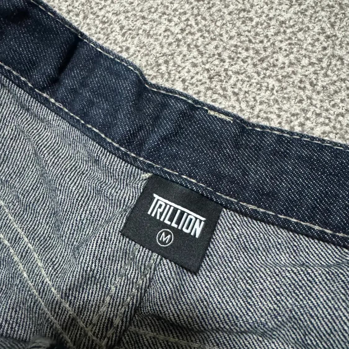 M 트릴리온 데님 반바지 상품이미지2