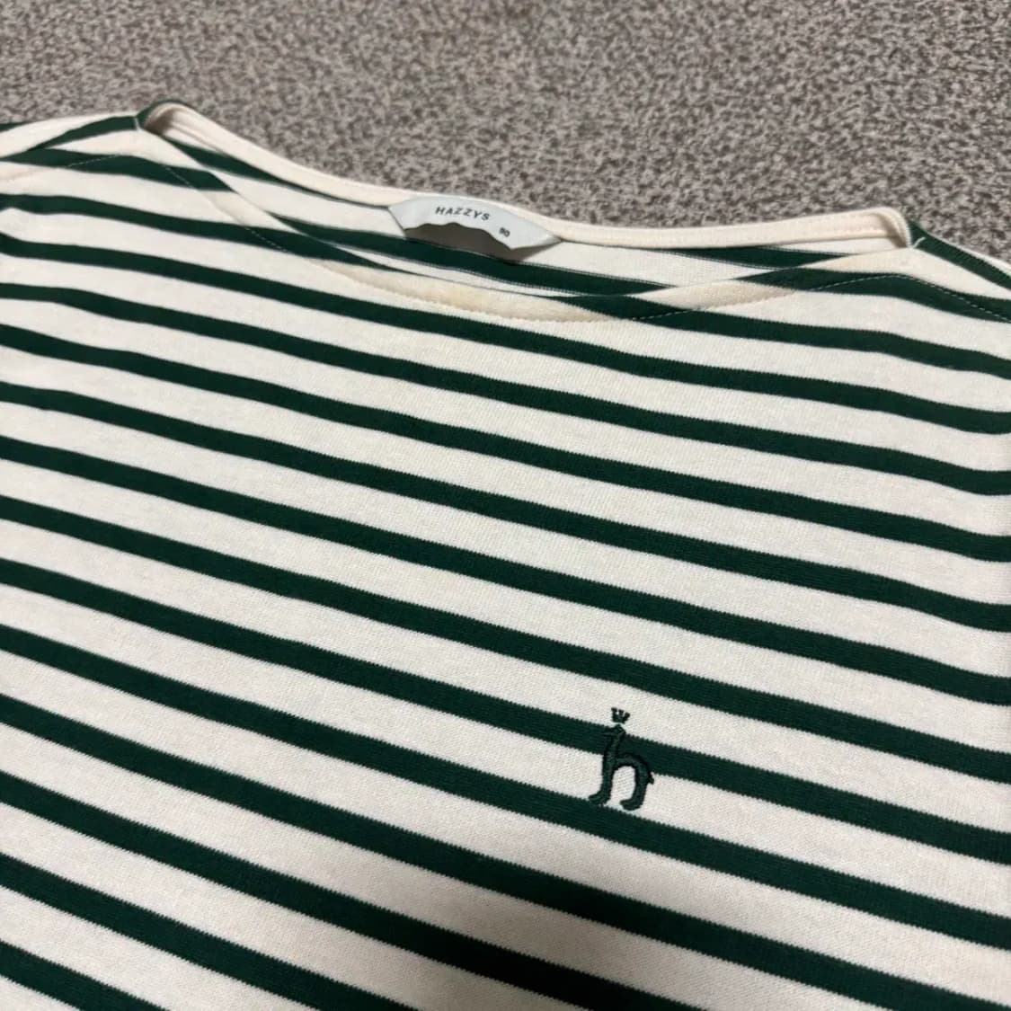90 헤지스 스트라이프 반팔 여성 상품이미지2