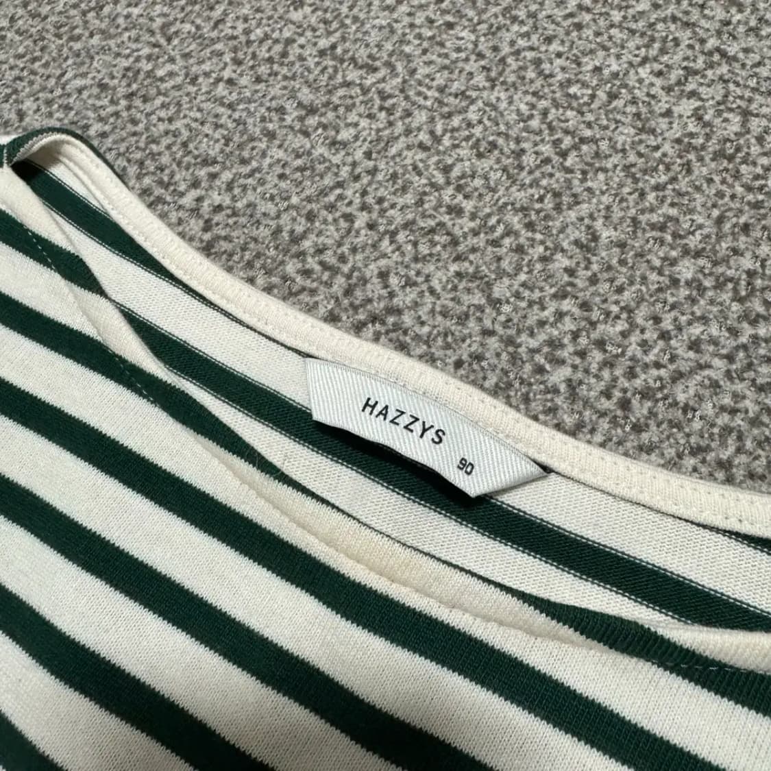 90 헤지스 스트라이프 반팔 여성 상품이미지4