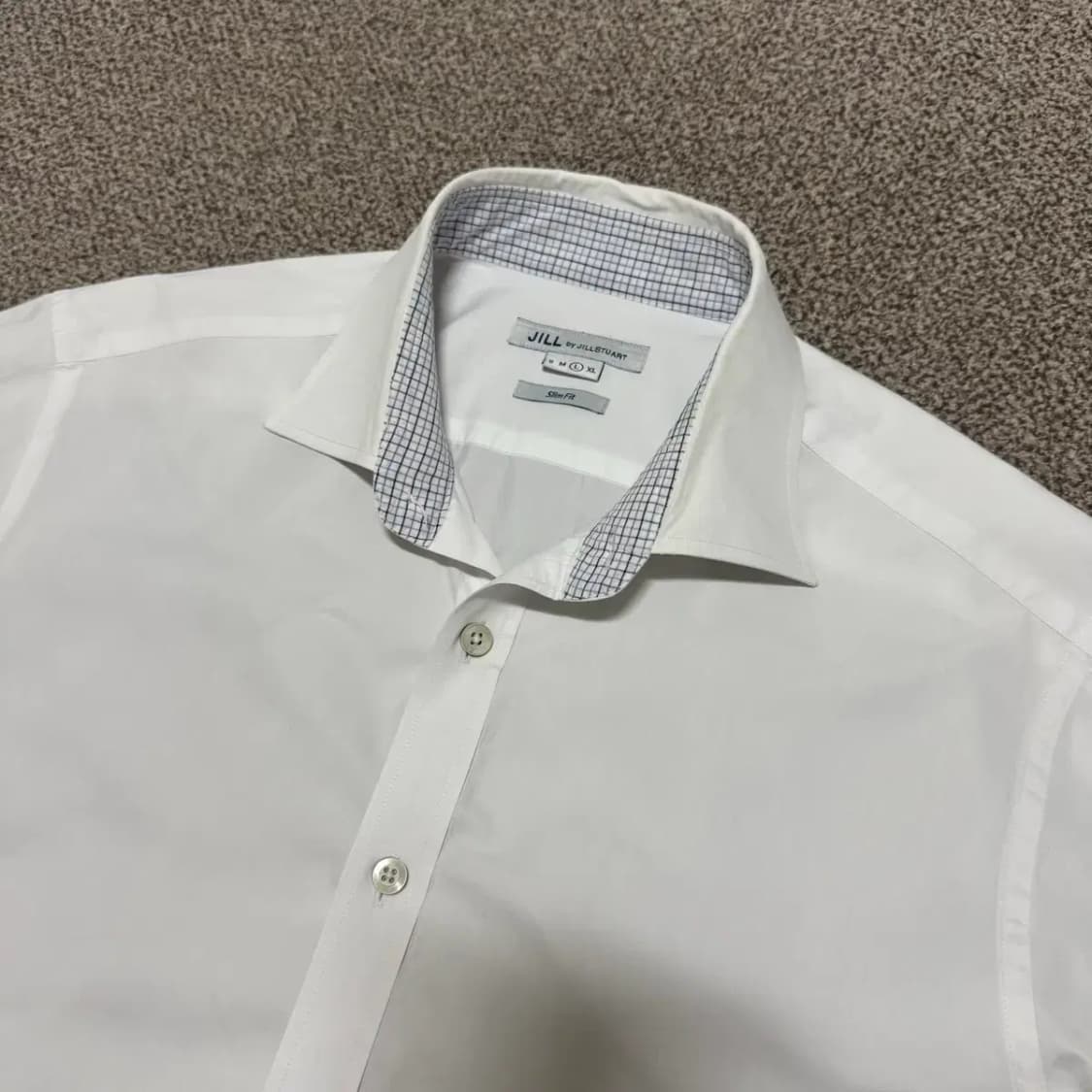 L 질스튜어트 화이트 셔츠 슬림핏 상품이미지2