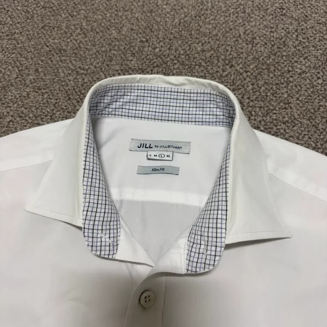 L 질스튜어트 화이트 셔츠 슬림핏 상품이미지3