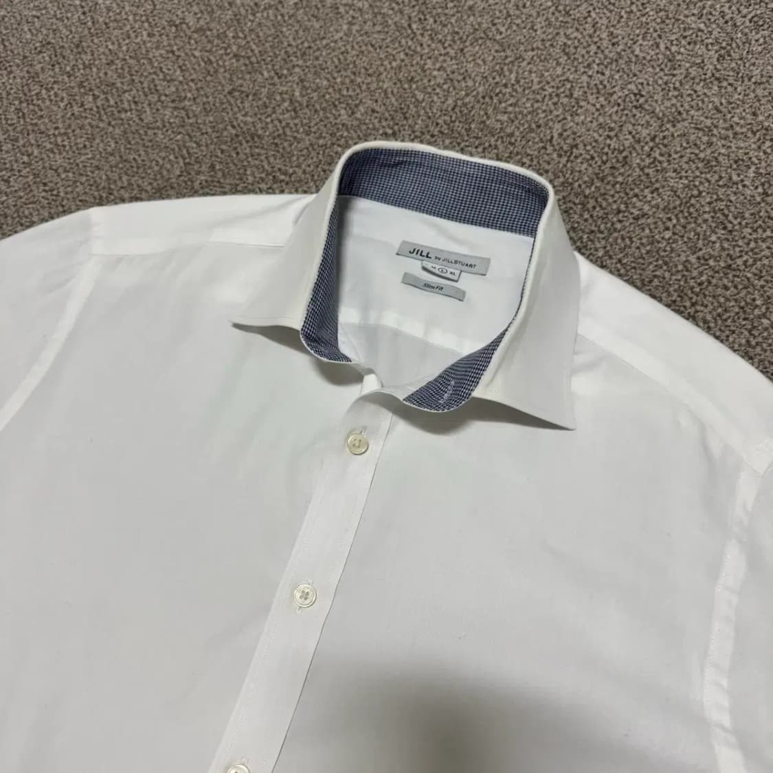 L 질스튜어트 화이트 셔츠 슬림핏 상품이미지2
