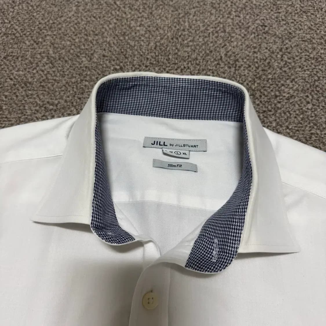 L 질스튜어트 화이트 셔츠 슬림핏 상품이미지3