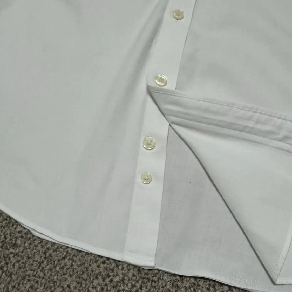 L 질스튜어트 화이트 셔츠 슬림핏 상품이미지5