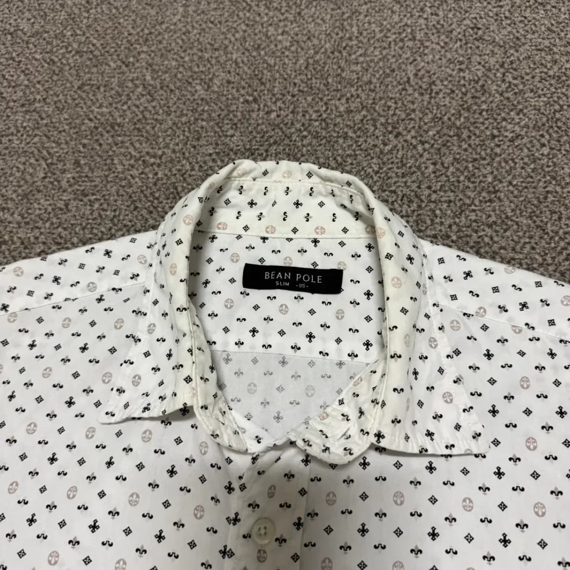 95 빈폴 패턴 셔츠 슬림 상품이미지3