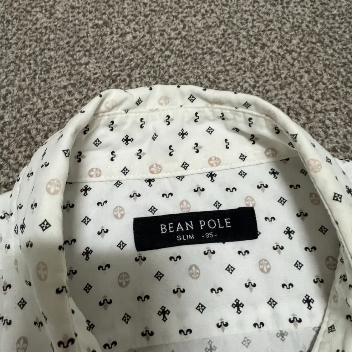 95 빈폴 패턴 셔츠 슬림 상품이미지4